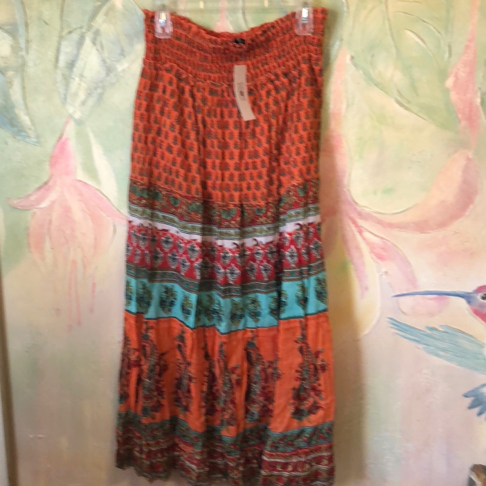 Jasmine  Maxi  Skirt Crinkle GarmentSmall - Picture 4 of 11